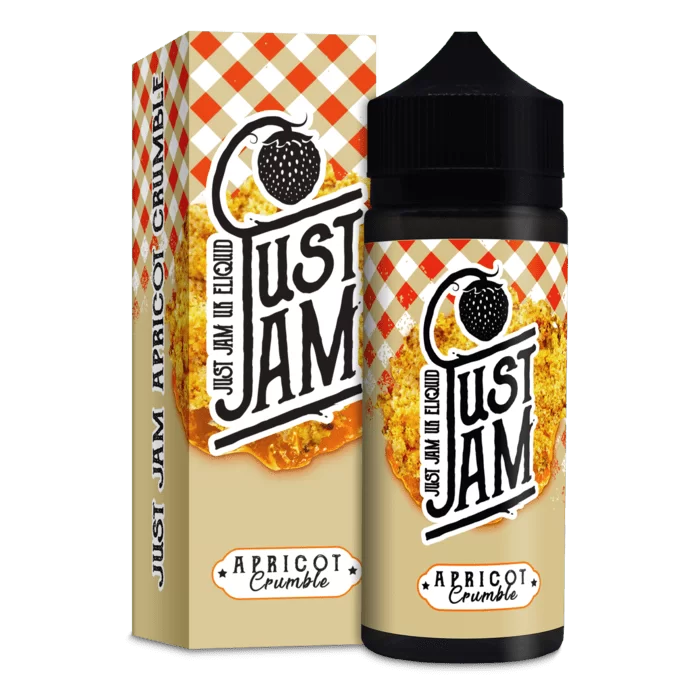 JUST JAM APRICOT CRUMBLE eliquid