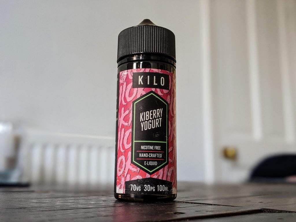 Kilo E-liquid Kiberry Yoghurt review
