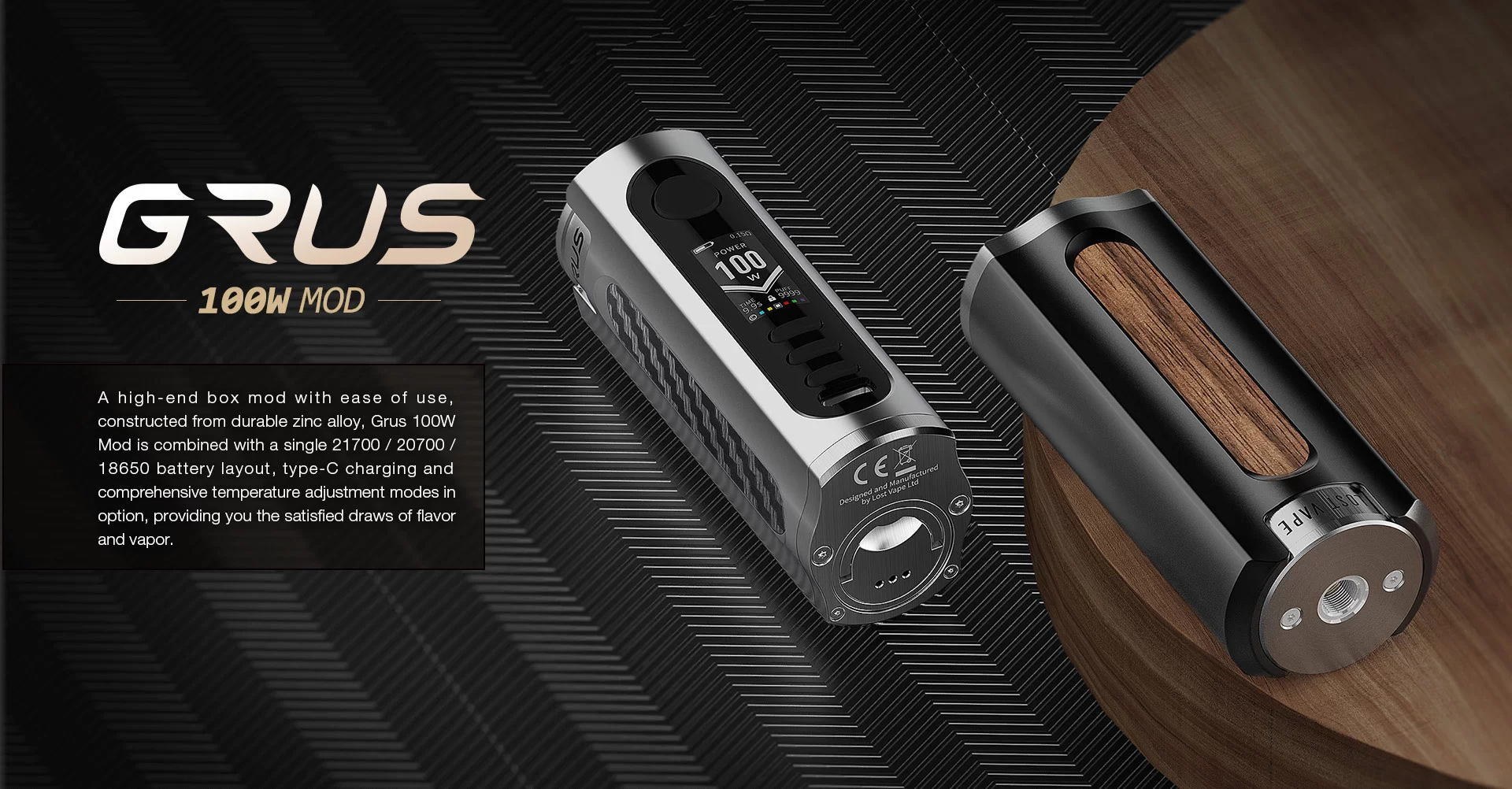 Lostvape Grus specs