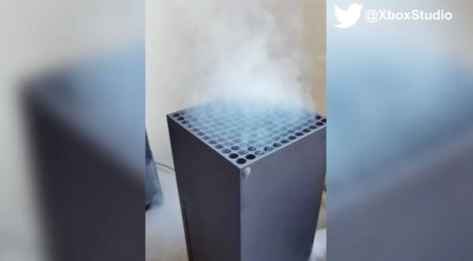 Smoke rising from Xbox