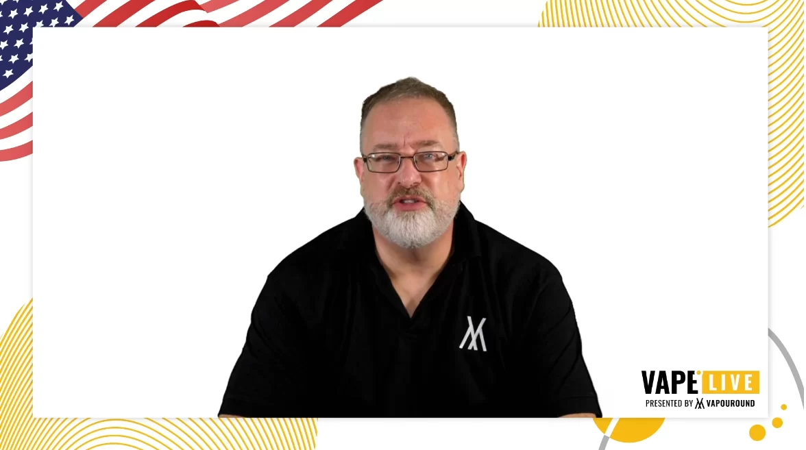 Patrick Griffin at Vape Live