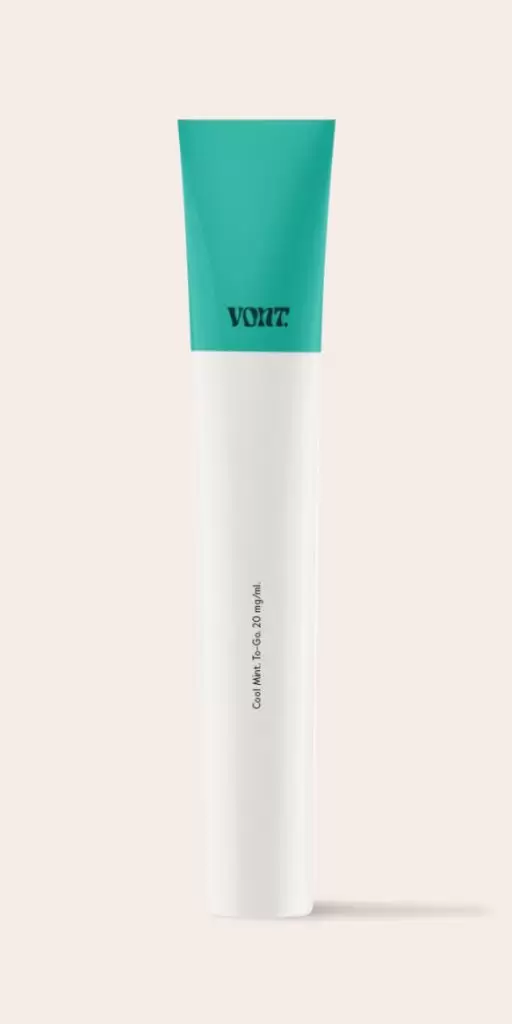 cool mint disposable vape flavoured device from VONT - the VONT To-Go range
