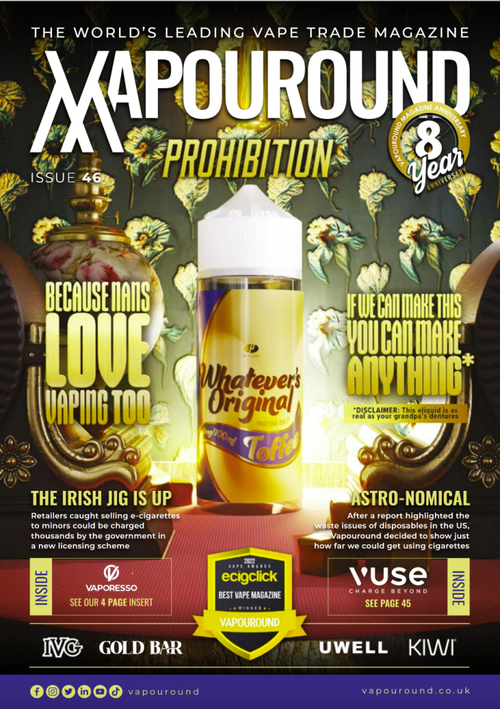 Subscribe To Vapouround Magazine | World-Leading Vape Trade Magazine