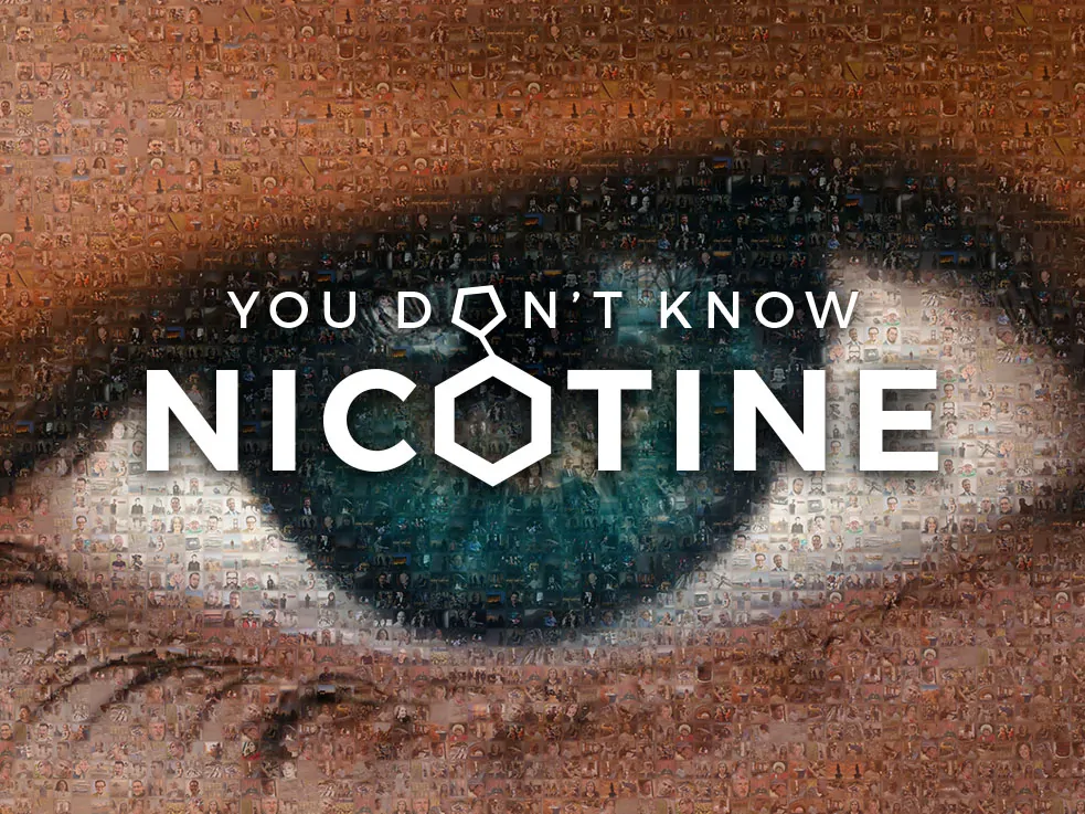 you don't know nicotine documentary film promotional cover