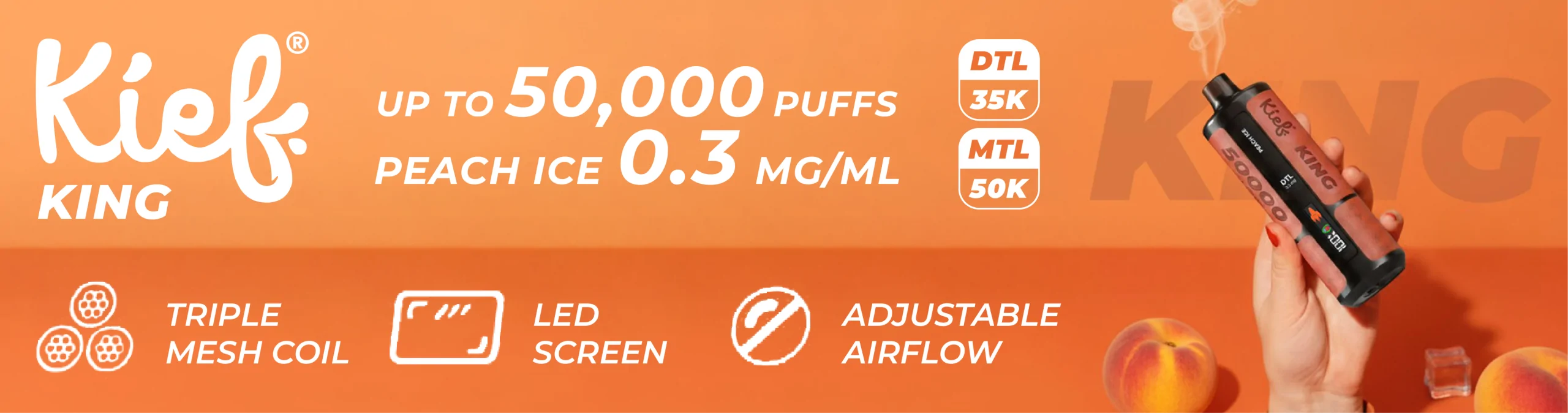 Kief King Web Banner ad