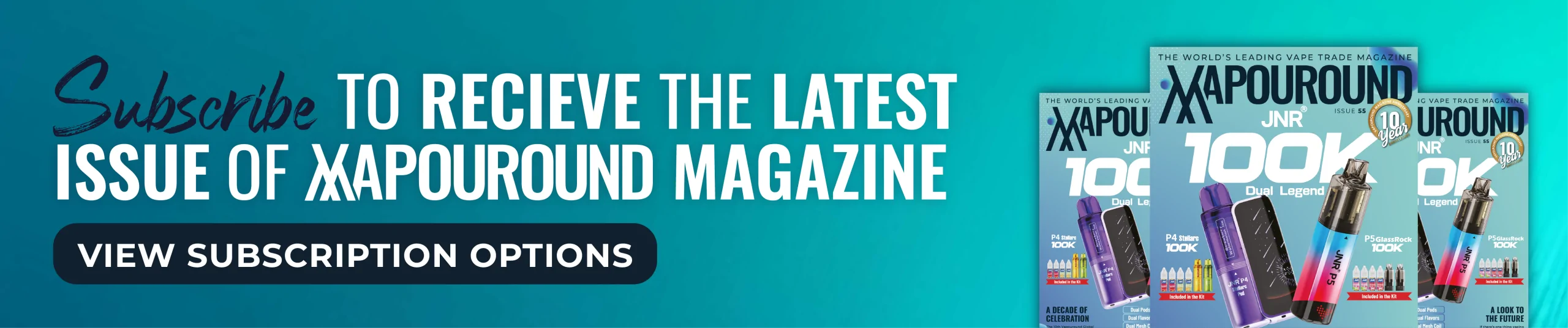 Vapouround Magazine Issue 55 Banner Ad