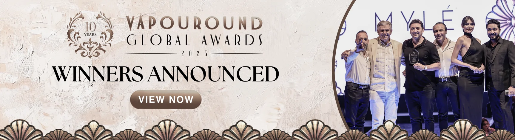 Vapouround Global Awards 2025 Winners Announced Web Banner ad
